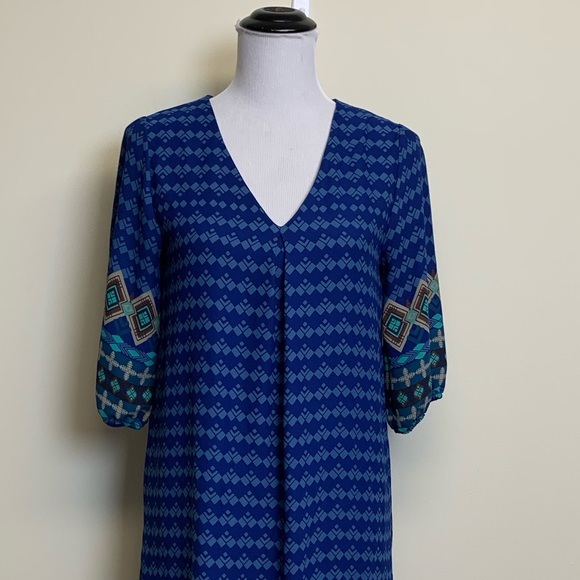 Everly Border Dress Size S - Picture 2 of 8